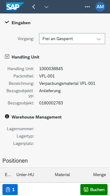 Transfer-post HU